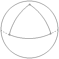 spherical triangle